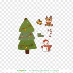 Transparent background png christmas accessories nền trong suốt phụ kiện noel