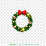 3D Png green christmas tree cây thông noel màu xanh