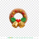 3d png christmas decoration ring