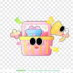 Gift basket transparent background png giỏ quà