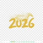 Png chữ 2026 năm mới tết 26122025