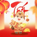 background năm mới màu đỏ psd lòng đèn 21122025a