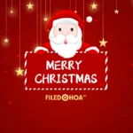background psd giáng sinh ông già noel màu đỏ 20122025