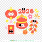 Png icon trang trí tết năm mới 25122025