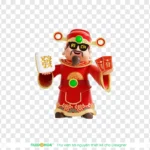 Png 3D ông thần tài tết 26122025b