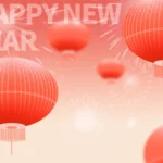background nền tết màu đỏ lòng đèn psd 17122025
