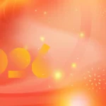 background psd năm mới màu đỏ 19122025