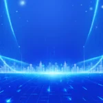 background psd màu xanh dương ánh sáng 19122025