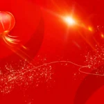 background psd năm mới màu đỏ lòng đèn 21122025