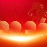 background psd năm mới nền đỏ 19122025