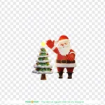 png nền trong suốt ông già noel 20122025