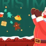 background psd giáng sinh xanh lá 23122025a