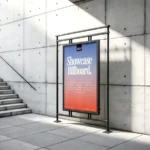 Billboard Mockup On Station