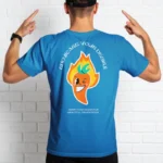 Elegant Back View T-Shirt Mockup