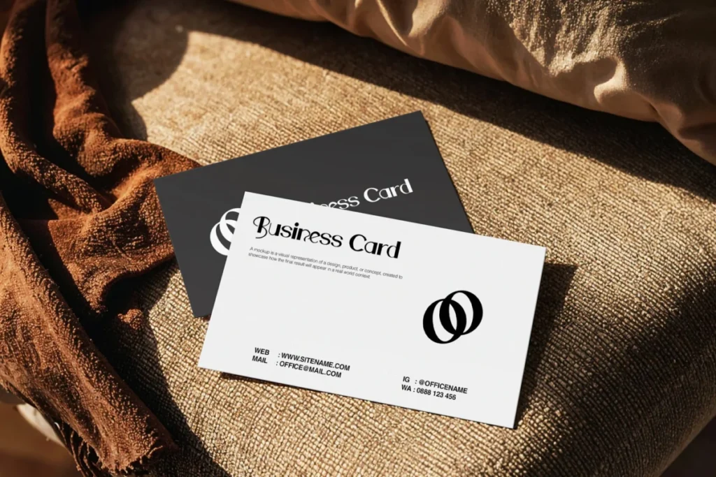 Mockup Danh thiếp - Name card