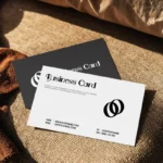 Business Card on Sofa MockupCard on Sofa Mockup