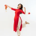 Model tết năm mới stock photo 26122025k