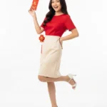 Model tết năm mới stock photo 26122025c