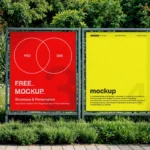 Outdoor Banner Mockup Set