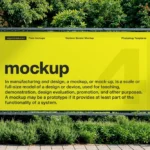 Outdoor Banner Mockup Set
