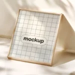 Square Frame Mockup Boho Shadow