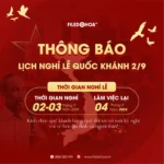 Banner vector thông báo nghỉ lễ màu đỏ 01012026a 2911