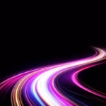 Curve light ánh sáng cong nền trong suốt