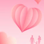 Psd tình yêu valentine background 30012026