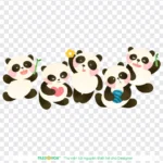 Psd gấu trúc nền trong suốt 03012026