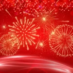 Psd background tết năm mới màu đỏ Red New Year 18012026