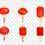 Psd lòng đèn đỏ tết năm mới 01012026