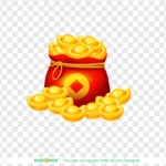 Png túi thần tài may mắn Lucky Money Bag 28012026a