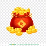 Png túi thần tài may mắn Lucky Money Bag 28012026d