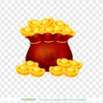 Png túi thần tài may mắn Lucky Money Bag 28012026e