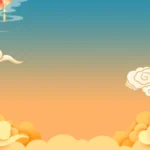 Psd background tết năm mới lòng đèn lantern 18012026