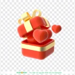 Png hộp quà trái tim heart-shaped gift box 29012026b