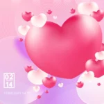 Psd thiết kế tình yêu valentine Valentine’s Day love design 15012026 6767