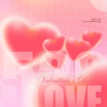 Psd thiết kế tình yêu valentine Valentine’s Day love design 15012026 6773