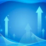 Background psd xanh dương blue ánh sáng mủi tên 03012026