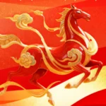 Psd banner tết năm mới con ngựa Lunar New Year of the Horse. 19012026