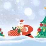 Hình vẽ giáng sinh noel background 03012026