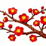 jpg stock red cherry blossom hoa đào màu đỏ 12012026b