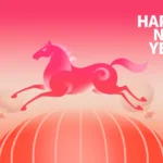 Background psd màu đỏ tết năm mới happy new year 08012026