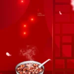 Background psd nền màu đỏ red năm mới tết 08012026b