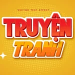 Vector Text Effect Truyện tranh 27012026 7700