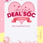 Psd valentine tình yêu Valentine’s Day love 13022026