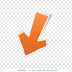 Vector mủi tên màu cam with orange arrow 10022026