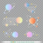 Vector hoạ tiết ánh sáng vũ trụ with cosmic light pattern 10022026