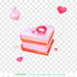 Png hộp quà hình trái tim heart-shaped gift box 14022026 9325