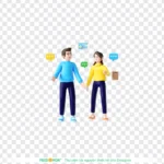 Png 3D hoạt hình người animated human 10022026